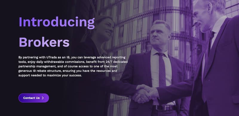 UTrada Launches Lucrative Introducing Broker Program with Daily Commissions